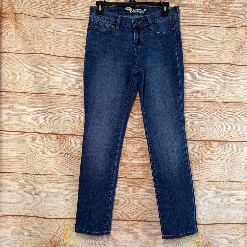 Old Navy women’sThe Sweetheart Skinny Blue Jeans Size 4 petite